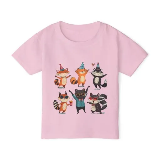 Fun Party Animal Toddler T-Shirt - Cute Animal Design - Image 13