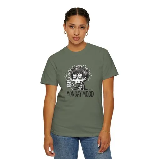 Unisex 'Monday Mood' Garment-Dyed T-Shirt - Perfect for Casual Days - Image 17