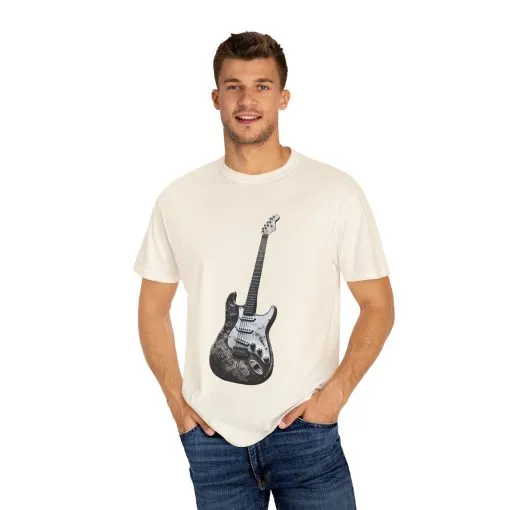 Vintage Guitar Unisex T-Shirt - Perfect for Musicians and Music Lovers - Image 11