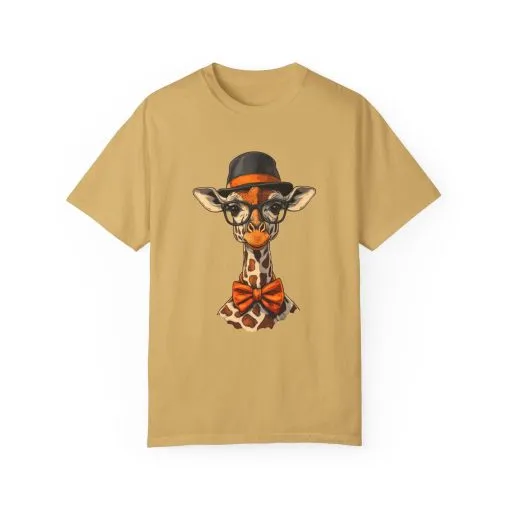 Stylish Giraffe Graphic Unisex T-Shirt - Fun and Trendy Apparel for Animal Lovers - Image 13