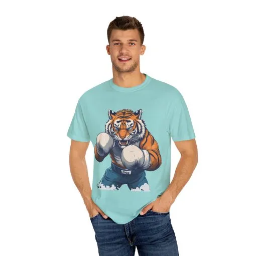 Fierce Tiger Graphic Unisex T-Shirt - Bold Boxing Design - Image 14