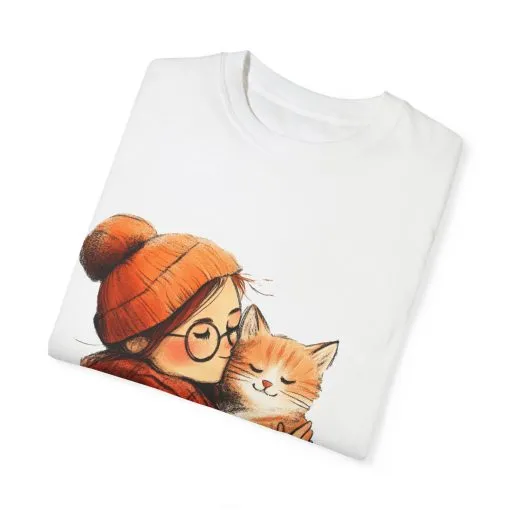 Elegantly Flowing Dance Silhouette Unisex Garment-Dyed T-Shirt - Image 6
