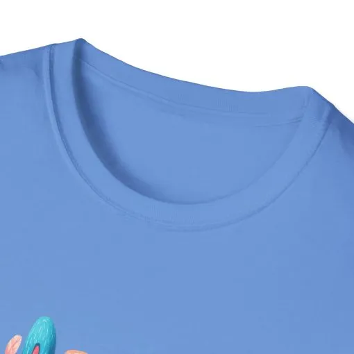 Happy Easter Unisex Softstyle T-Shirt - Fun Spring Bunny Design - Image 32