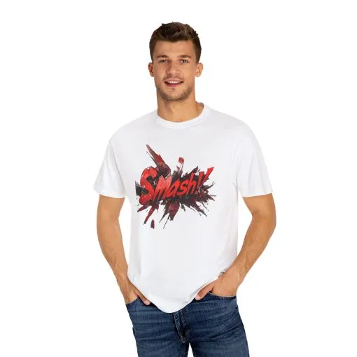 Unisex Smash Graphic T-Shirt – Trendy Casual Wear for Game Lovers - Image 7