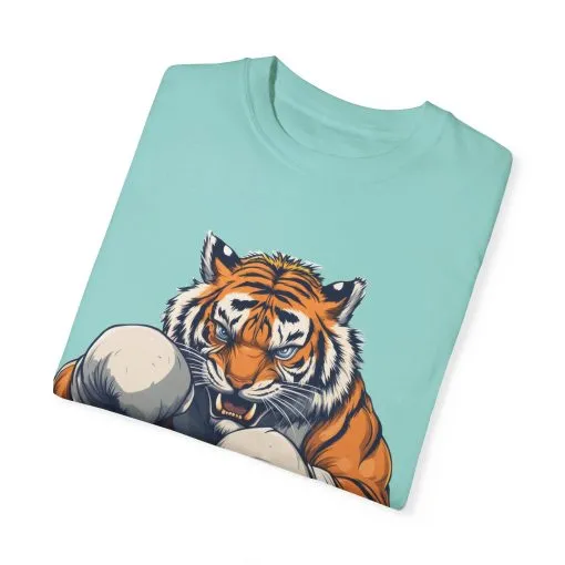 Fierce Tiger Graphic Unisex T-Shirt - Bold Boxing Design - Image 13